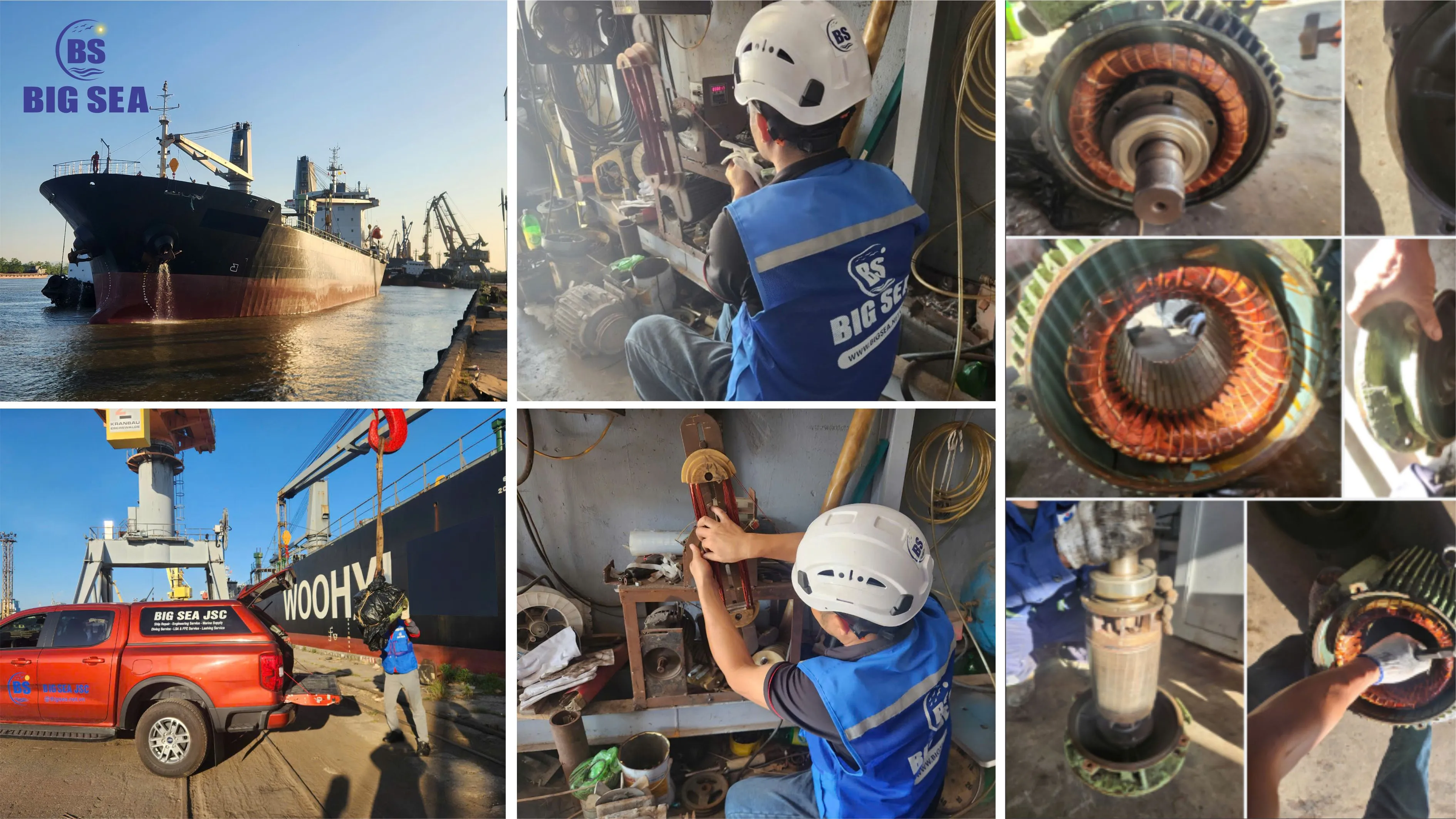 CUỐN MOTOR 22KW 440V